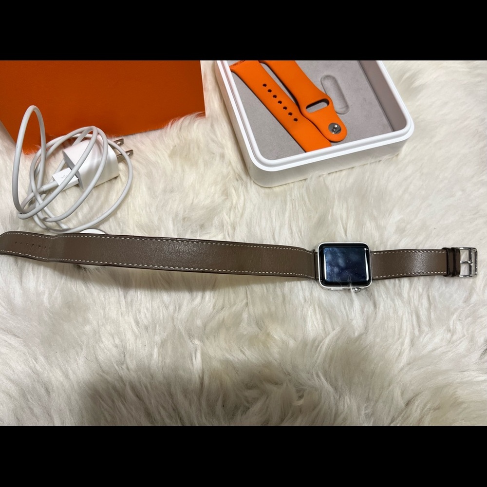 Authentic Hermès Apple Watch (series 2) 38 mm Stainless Steel - Picture 11 of 11